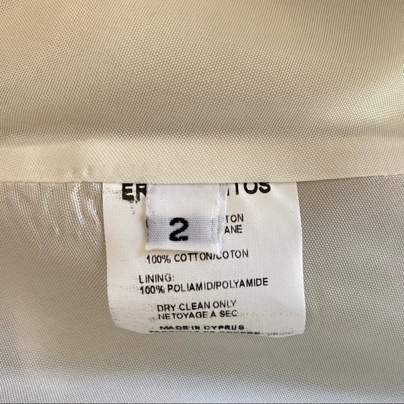 Erotokritos Designer box pleated skirt - Picture 9 of 9